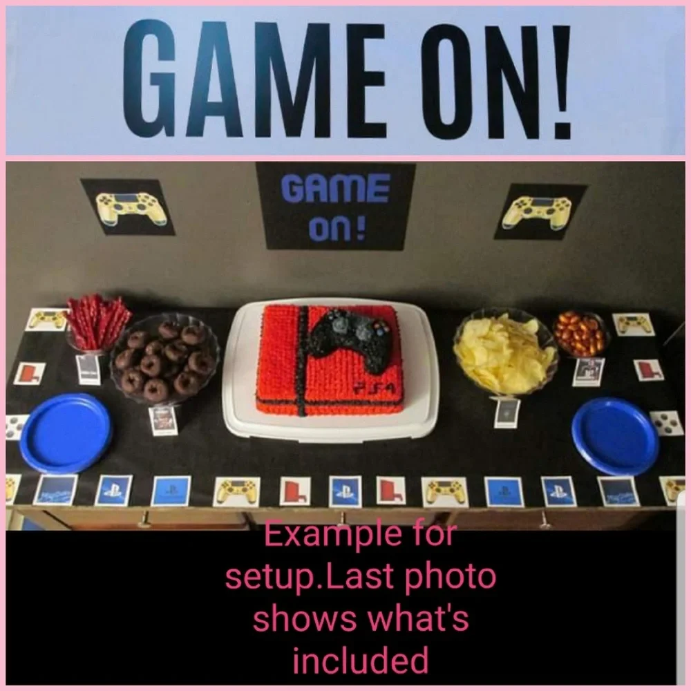 Video Game Birthday Party Decorations